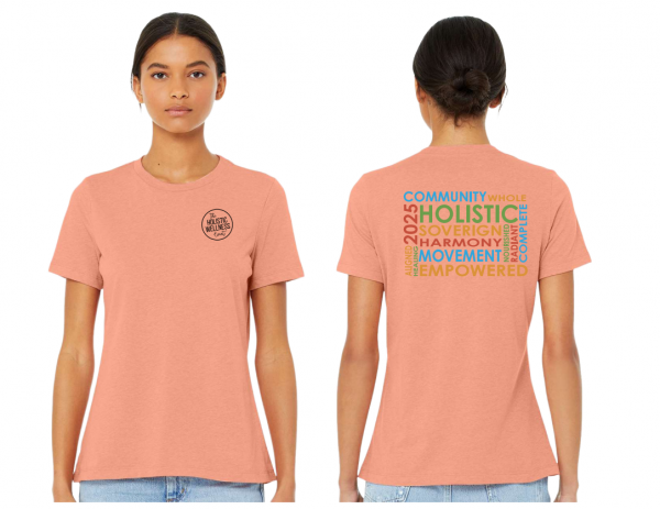 The Holistic Wellness Event 2025 Ladies T-Shirt Sunset