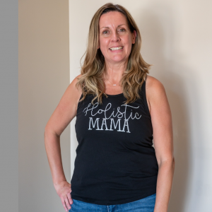 Holistic Mama Razerback Tank in Black